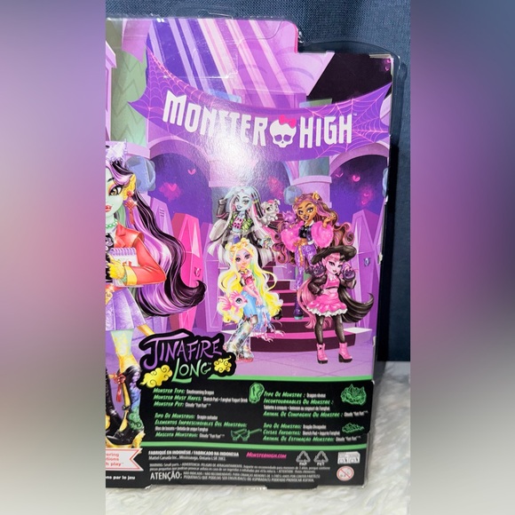 BNWT’s Monster High Jinafire Long Doll G3 Generation 3 - Picture 14 of 15